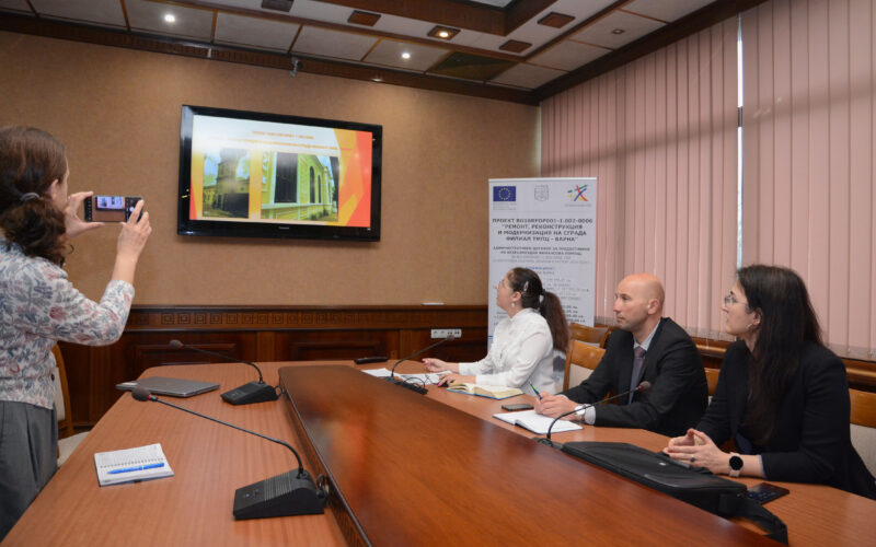 Отчетоха проекта за ремонт на филиала на театъра във Варна